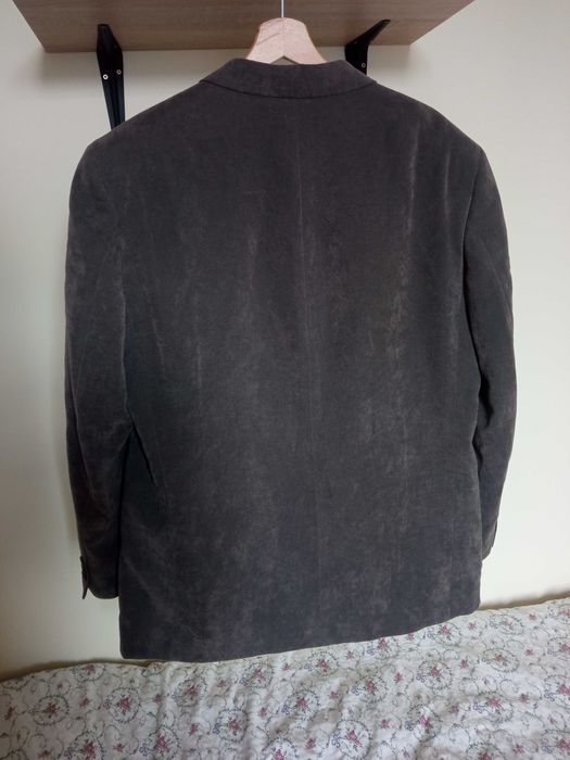 Męska szara marynarka Marks&Spencer chest 107 cm 54 XL