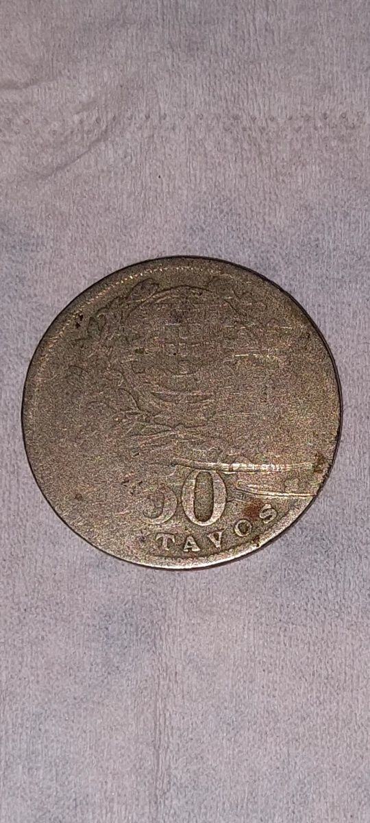 Morda de 50 centavos antiga 1931