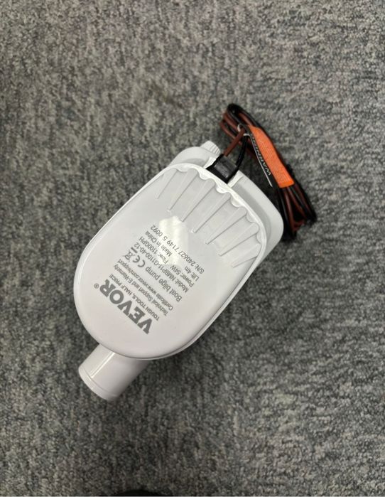 Mocna Pompa wody zęzowa VEVOR do łodzi 1100 GPH 12v wyłącznik plywak