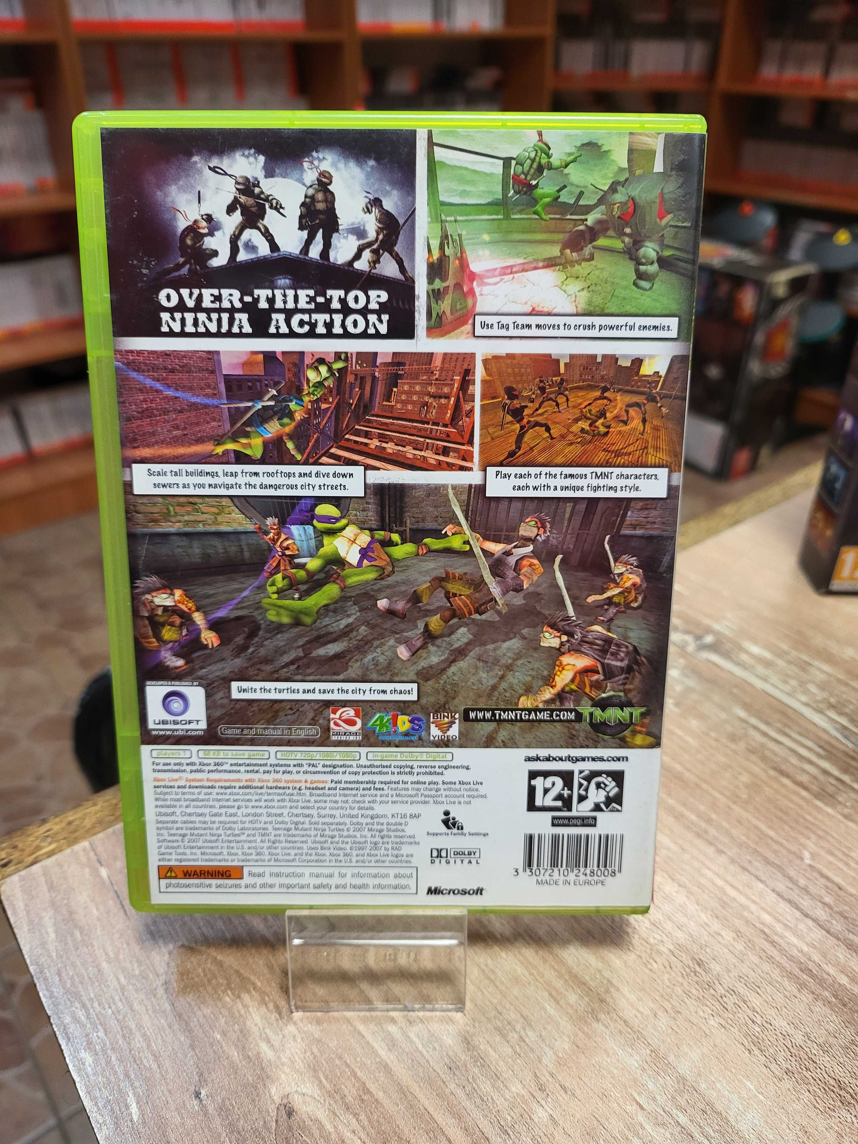TMNT - Teenage Mutant Ninja Turtles XBOX 360, SklepRetroWWA