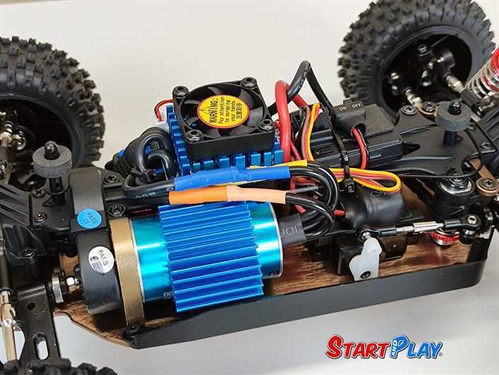 Carro telecomandado Wltoys 144010 V2 Brushless 1/14 4×4 75km/h