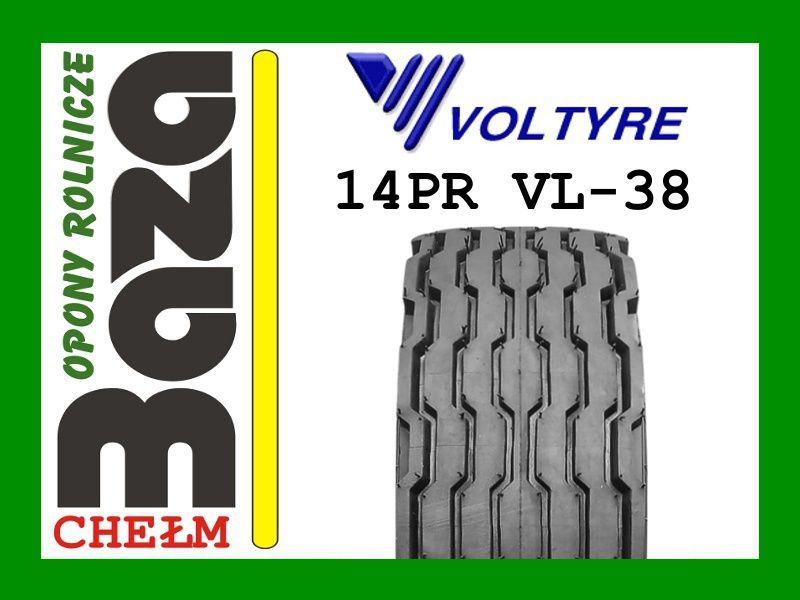 BAZA Opona 13.0/75-16 VOLTYRE 14PR zam. 12.00-16 10.5-16 Brandys