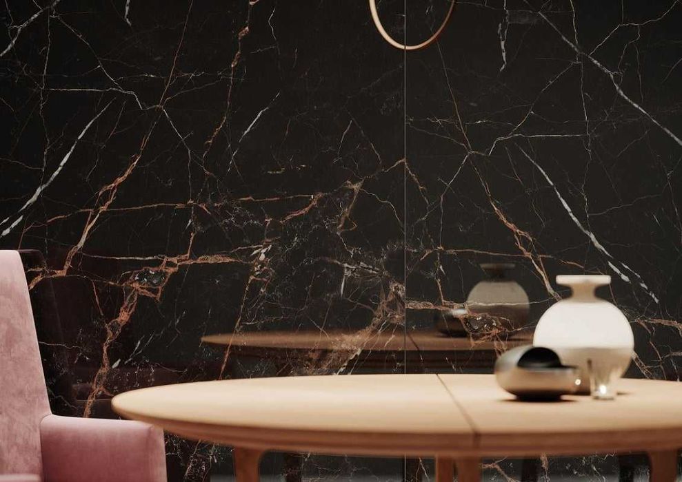 Płytki 59,8 X 59,8 IMPULSIVE BLACK Gres Szkl. Rekt. POLER 60 X 60