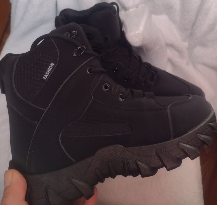 39 р./25 см. Термо черевики, еврозима напівчоботи  хлопчику підліткові