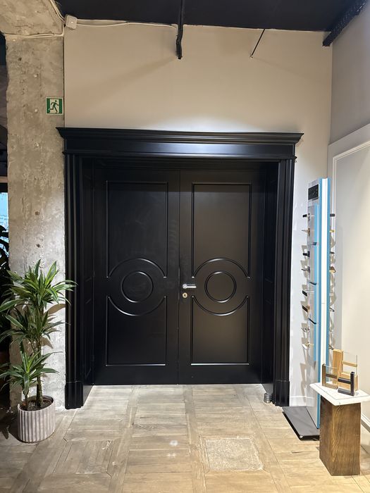 Drzwi 2 skrzydłowe lakierowane