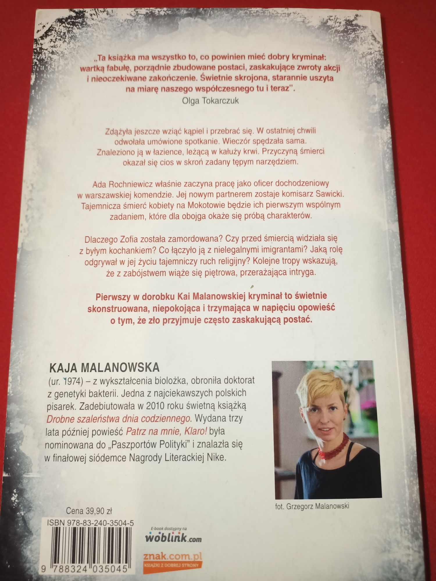 Mgła Kaja Malanowska kryminał