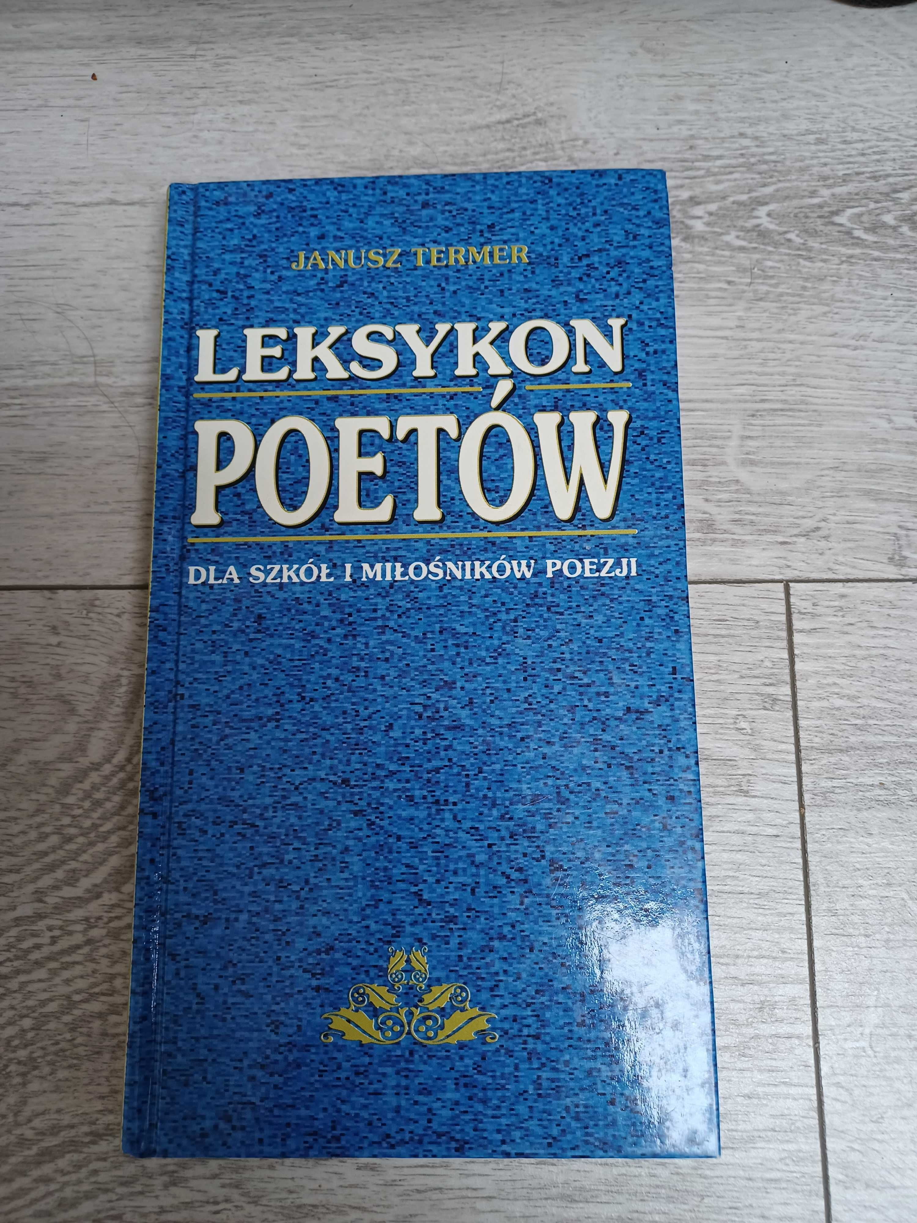 Leksykon Poetów Janusz Termer 1997 twarda oprawa