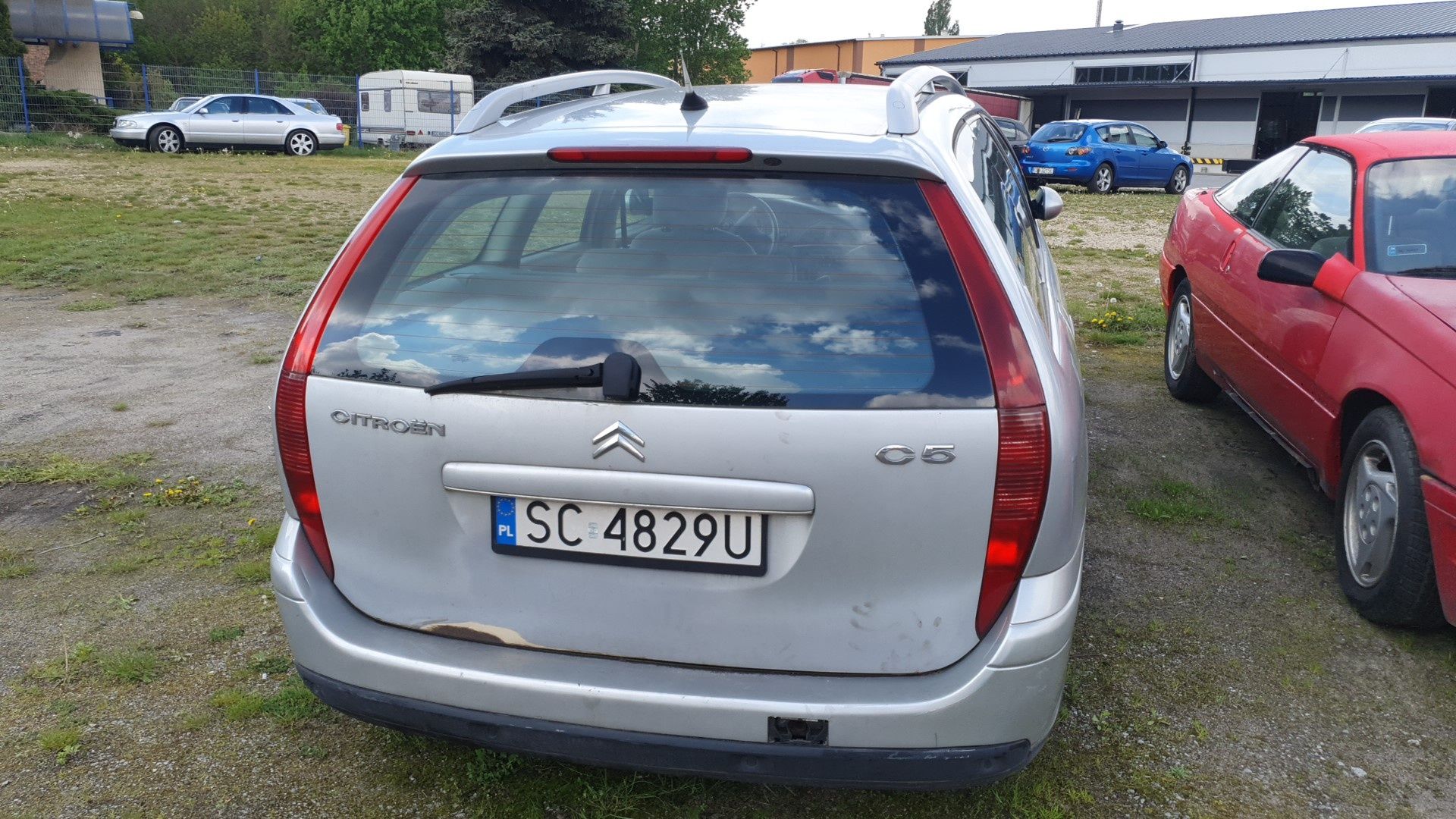 Citroen c5 uszkodzony