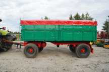 Kroeger HKD 301S  Kruger DMC 18t Przyczepa Rolnicza Wywrotka Trójstronna Resor Parabol