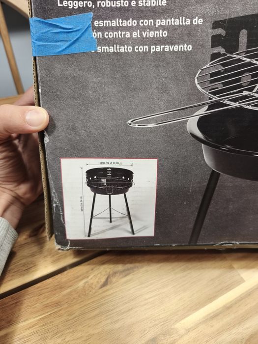 Fogareiro novo ler anúncio