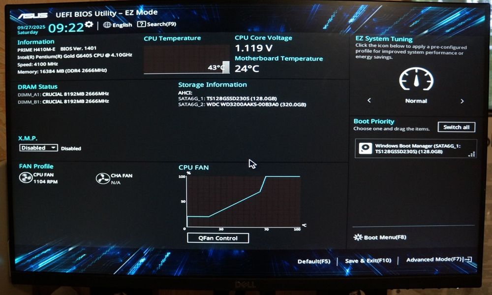 Процесор Intel Pentium Gold G6405 4.1GHz (4MB, Comet Lake, 58W, S1200)