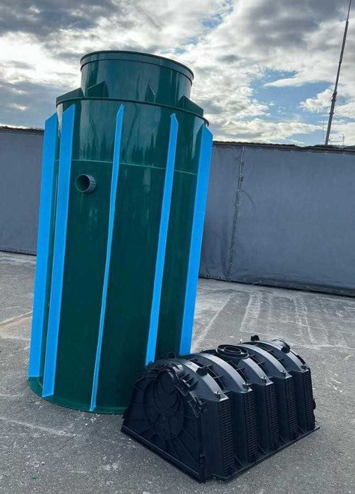 Септик та вигрібна яма від виробника з пластику