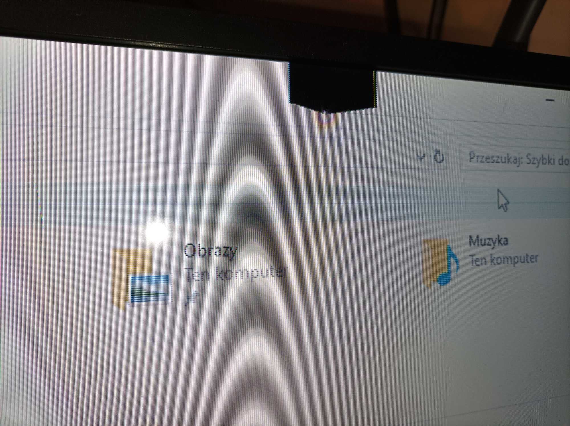 Monitor 32'' LG 32MP60G-B uszkodzony