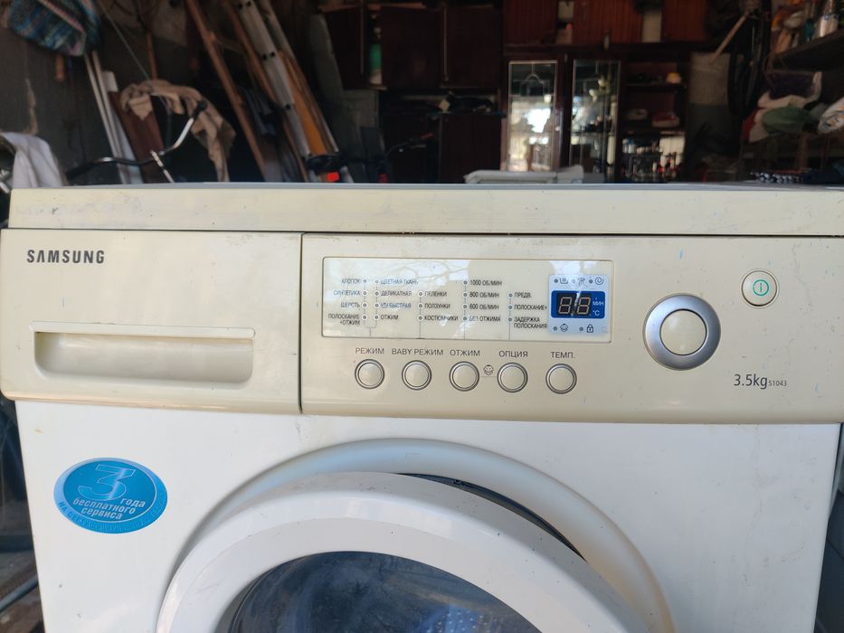 Разбор стиральной машины samsung s1043