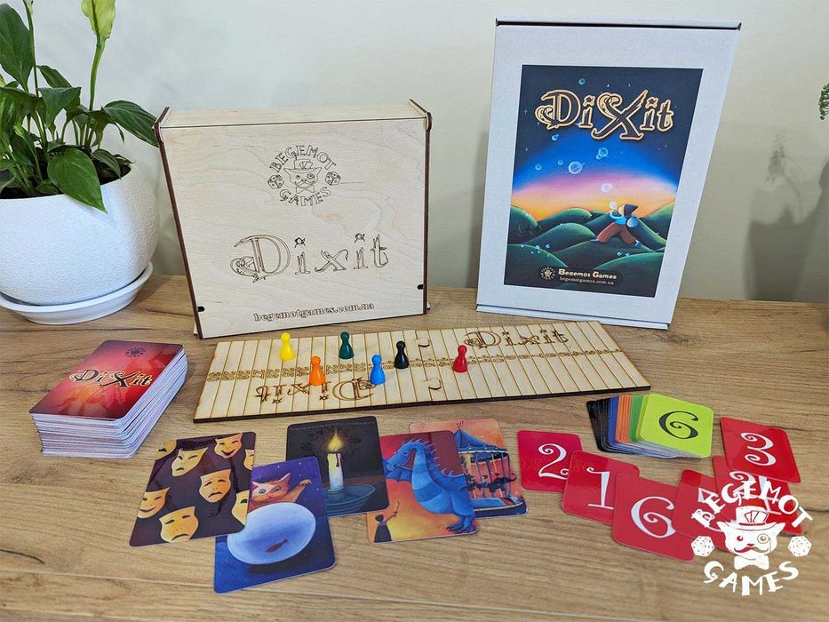 Настільна гра Діксіт | Диксит | Dixit (ламіновані карти)