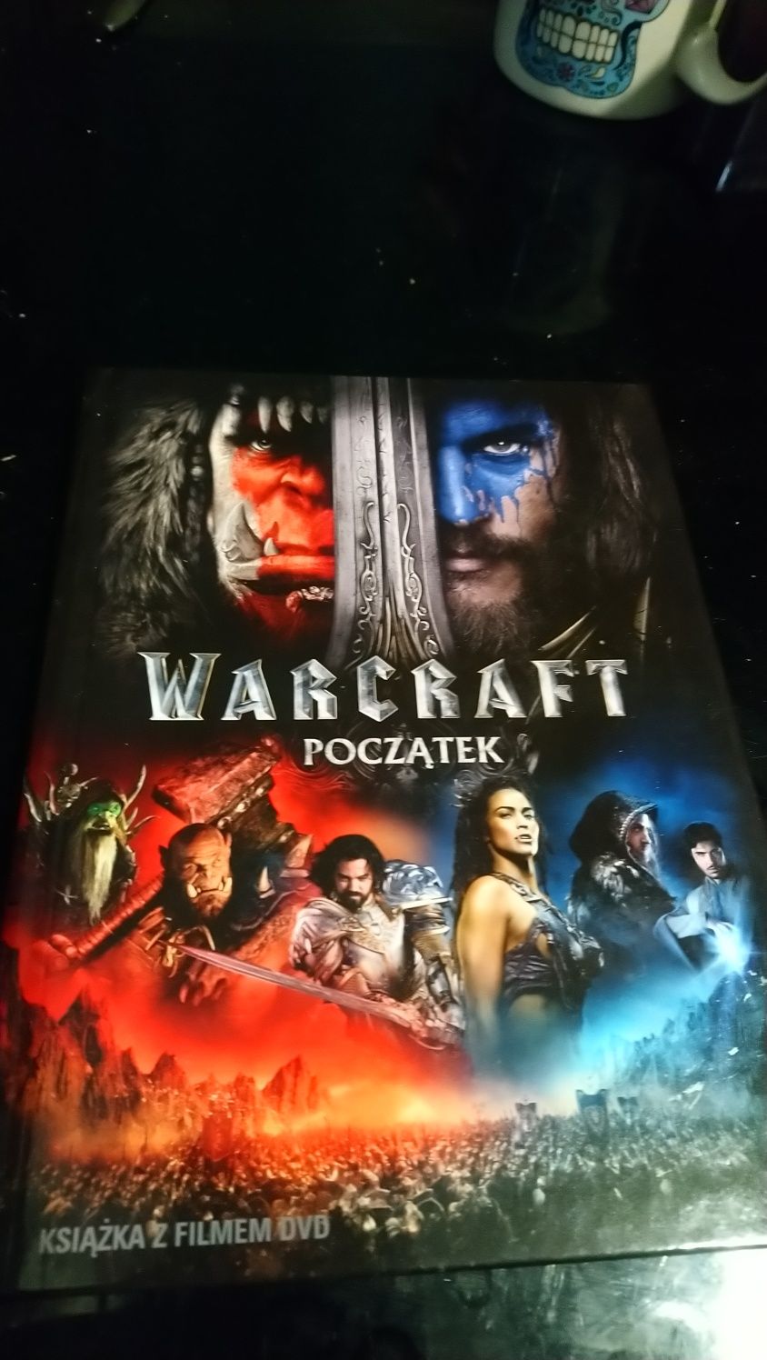 Warcraft Początek - film dvd z książką