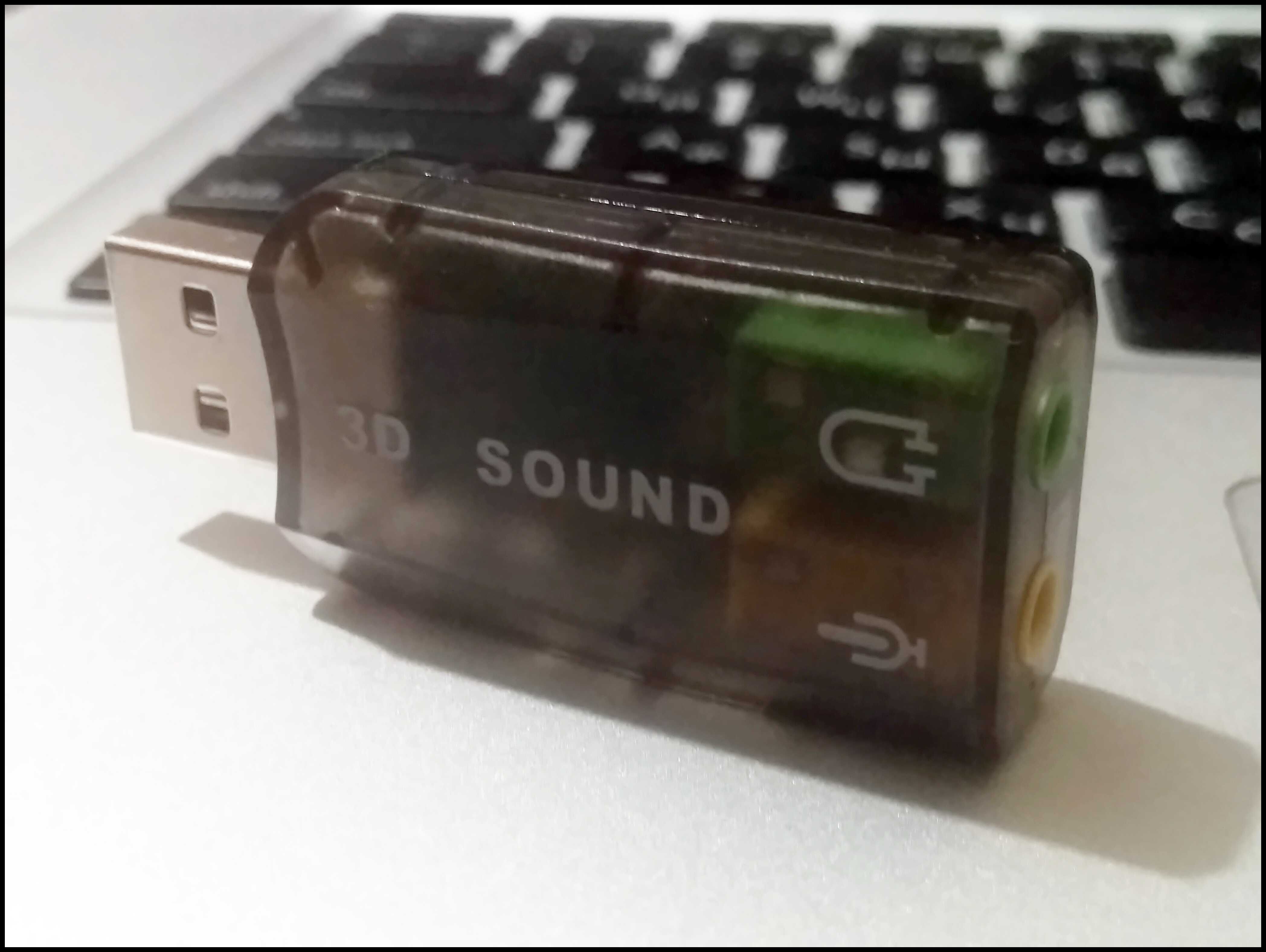 USB Звуковая карта 3D sound 5.1 внешняя