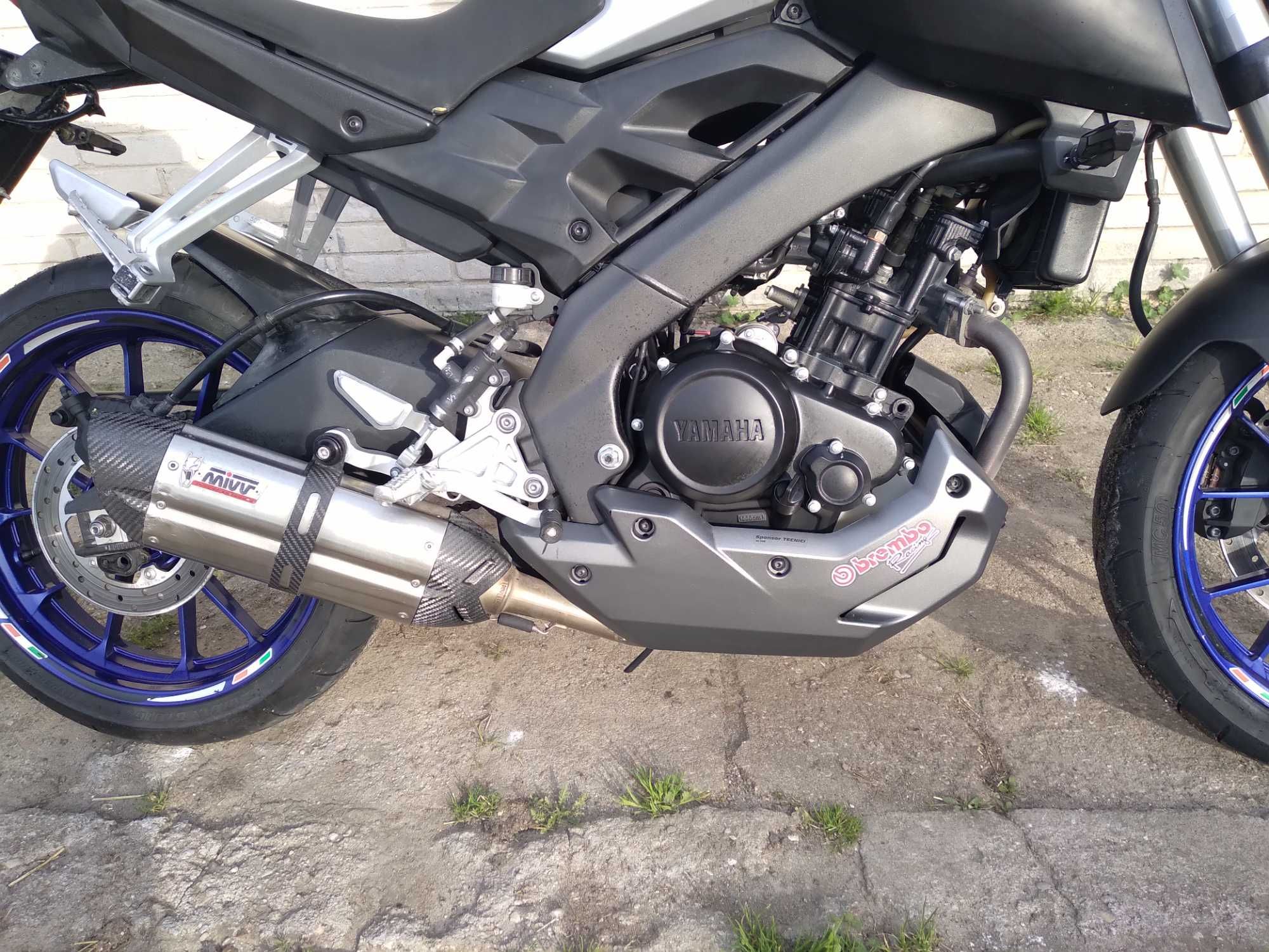 Yamaha MT 125. 2014 MIVV KAT. A1 B