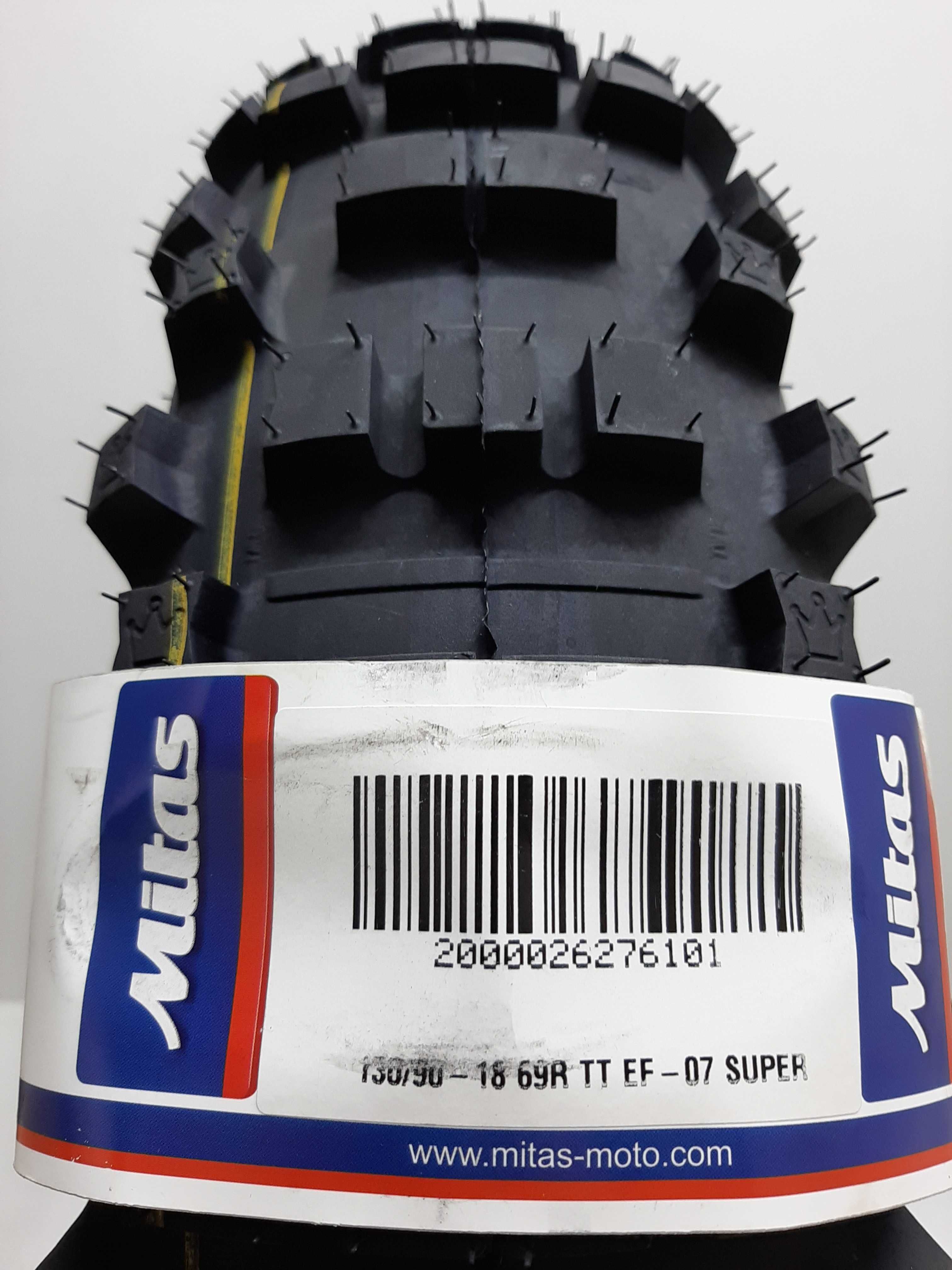 Opona Mitas 130/90-18 EF-07 Super FIM (żółty pasek) enduro cross mx