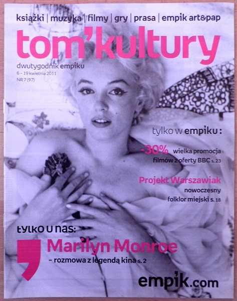 Empik Tom Kultury 2011 - Marilyn Monroe Robert Janson