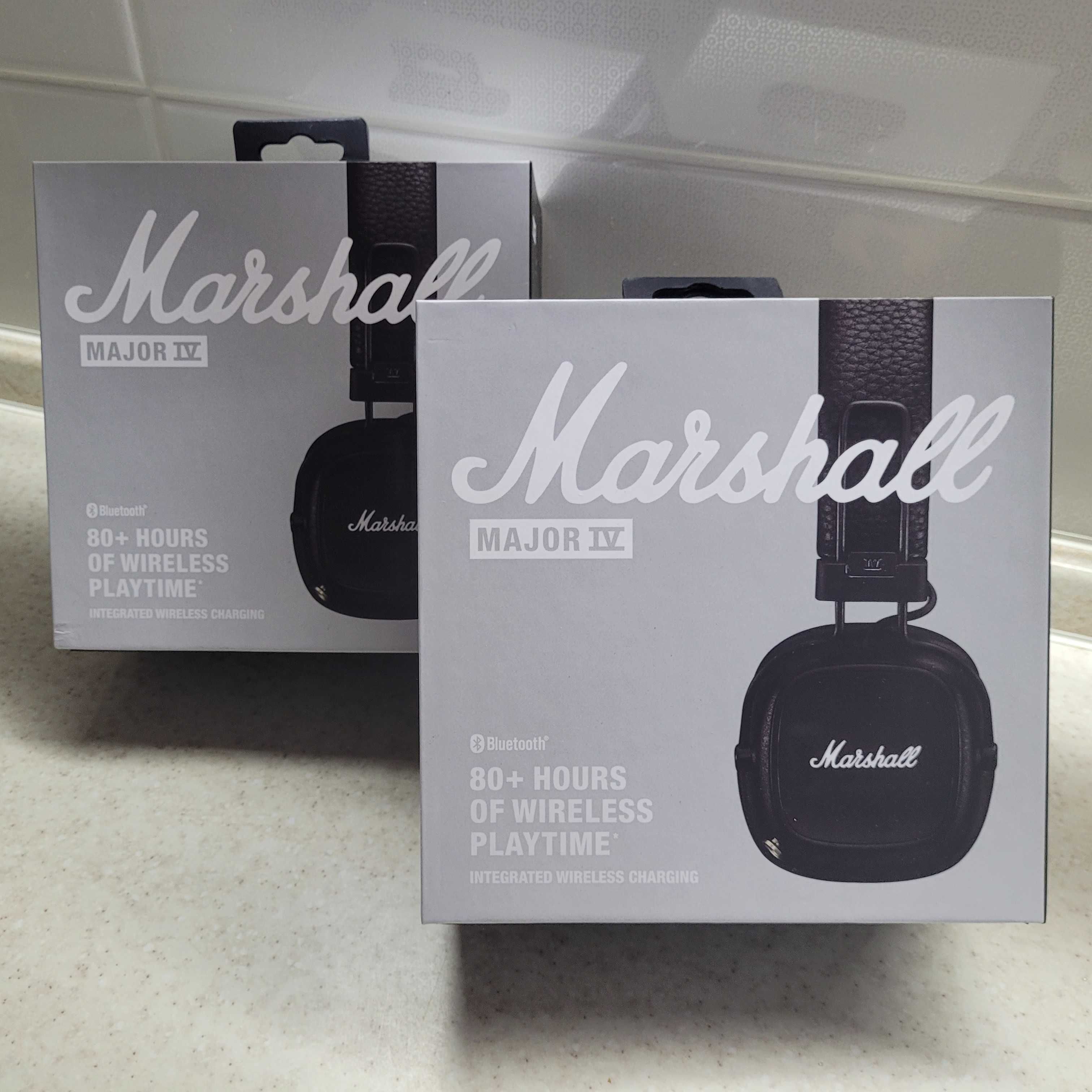 Marshall Major IV 4 black bluetooth new наушники навушники оригінал