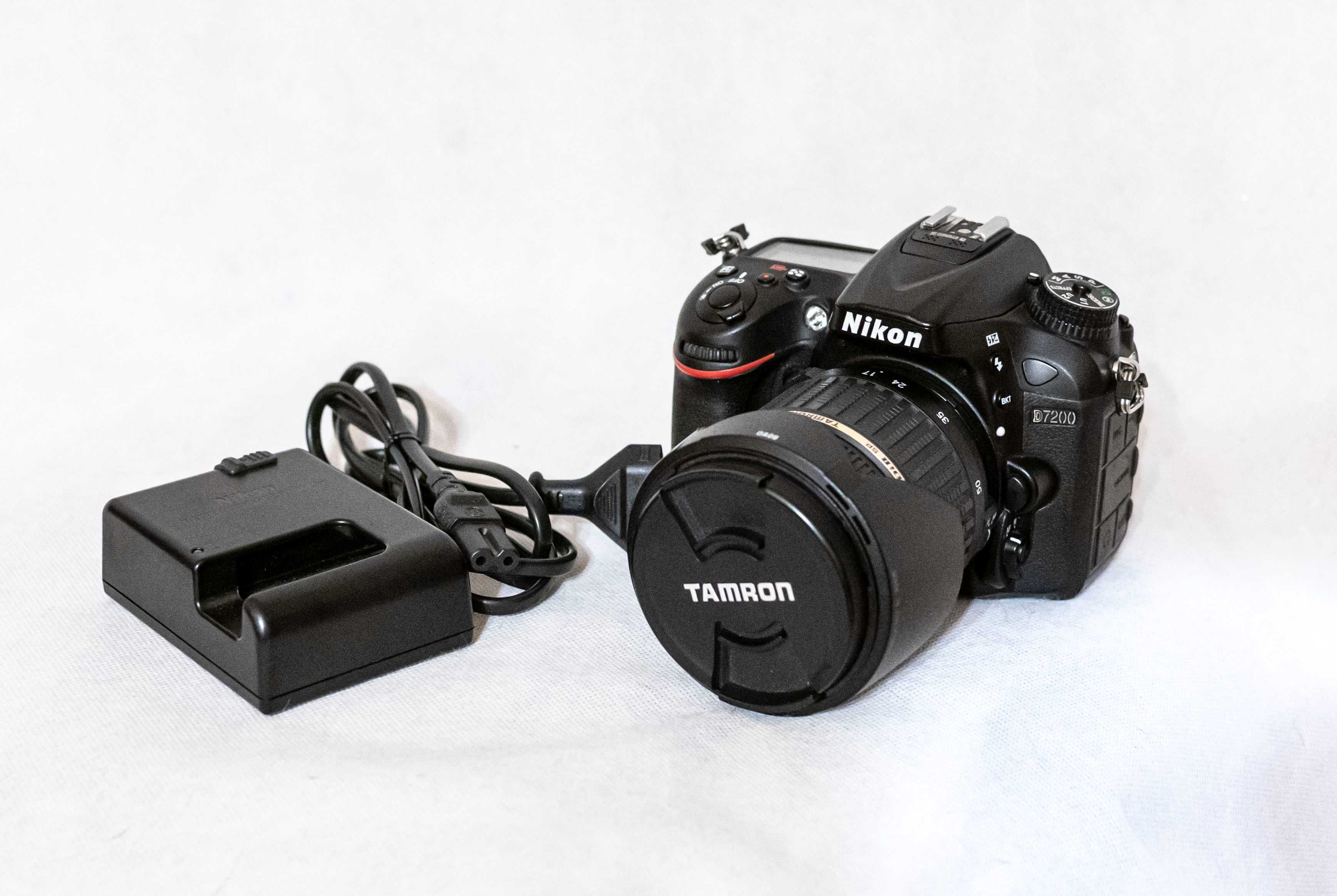Nikon D7200 plus Tamron 17-50 f2.8