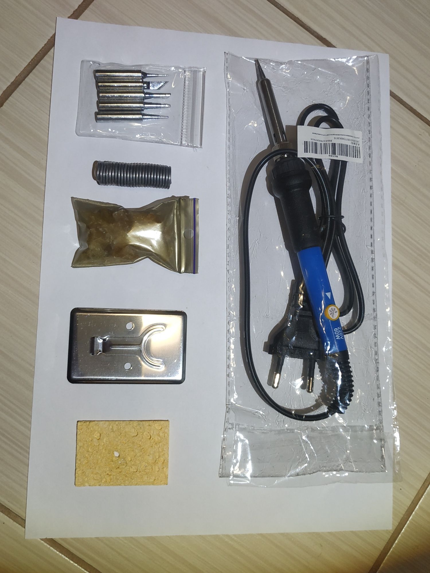 Набор для пайки Паяльник 60W
