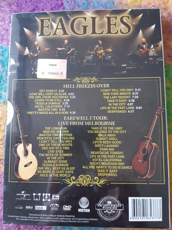 Eagles - Two Concert DVD Video