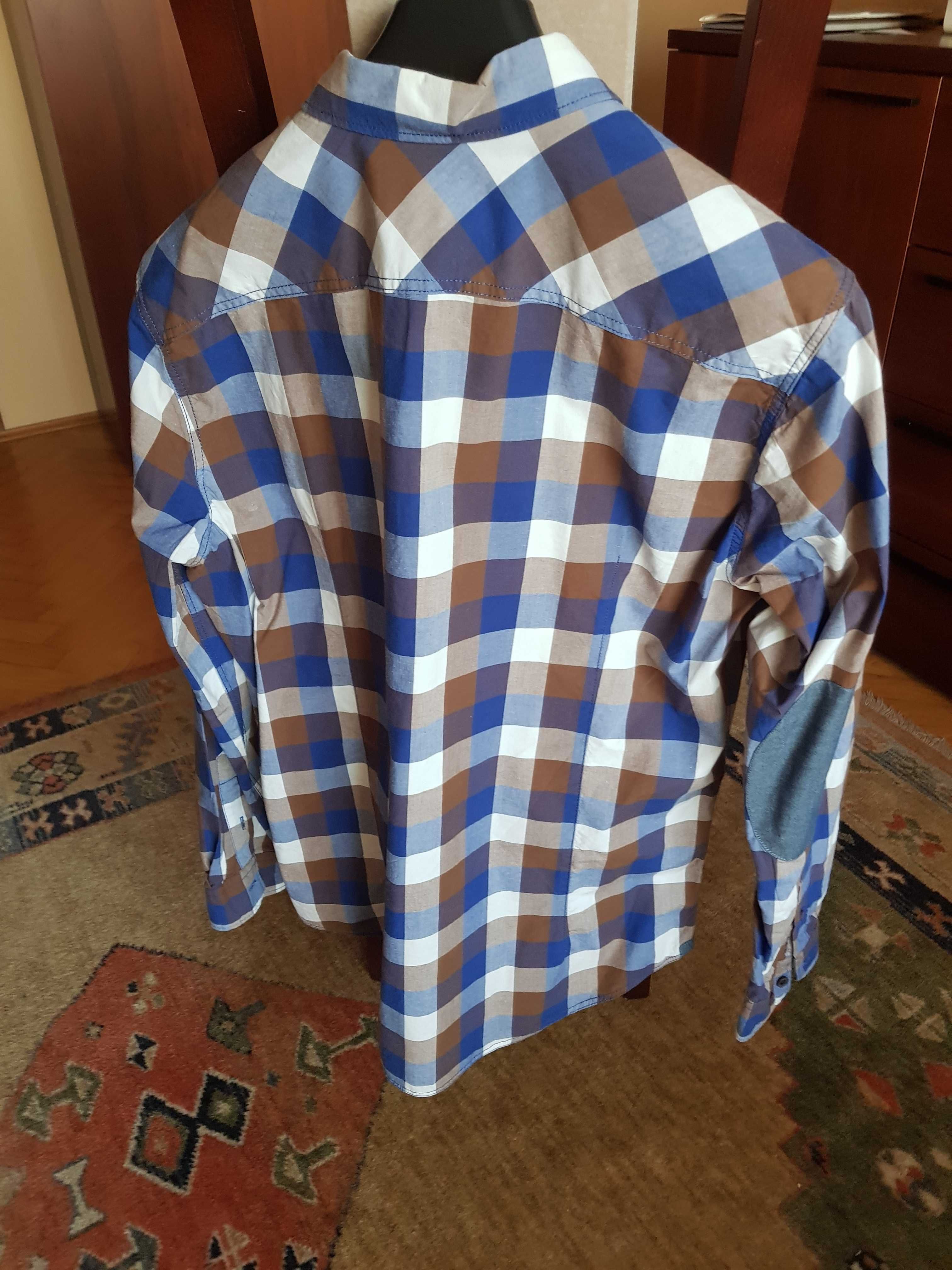 Koszula casualowa w kratę Reserved męska rozmiar M