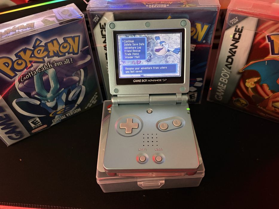 Gameboy Advance SP Mewtwo Edition