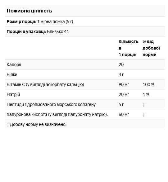California Gold CollagenUP морський колаген з вітаміном C 206/464/1кг