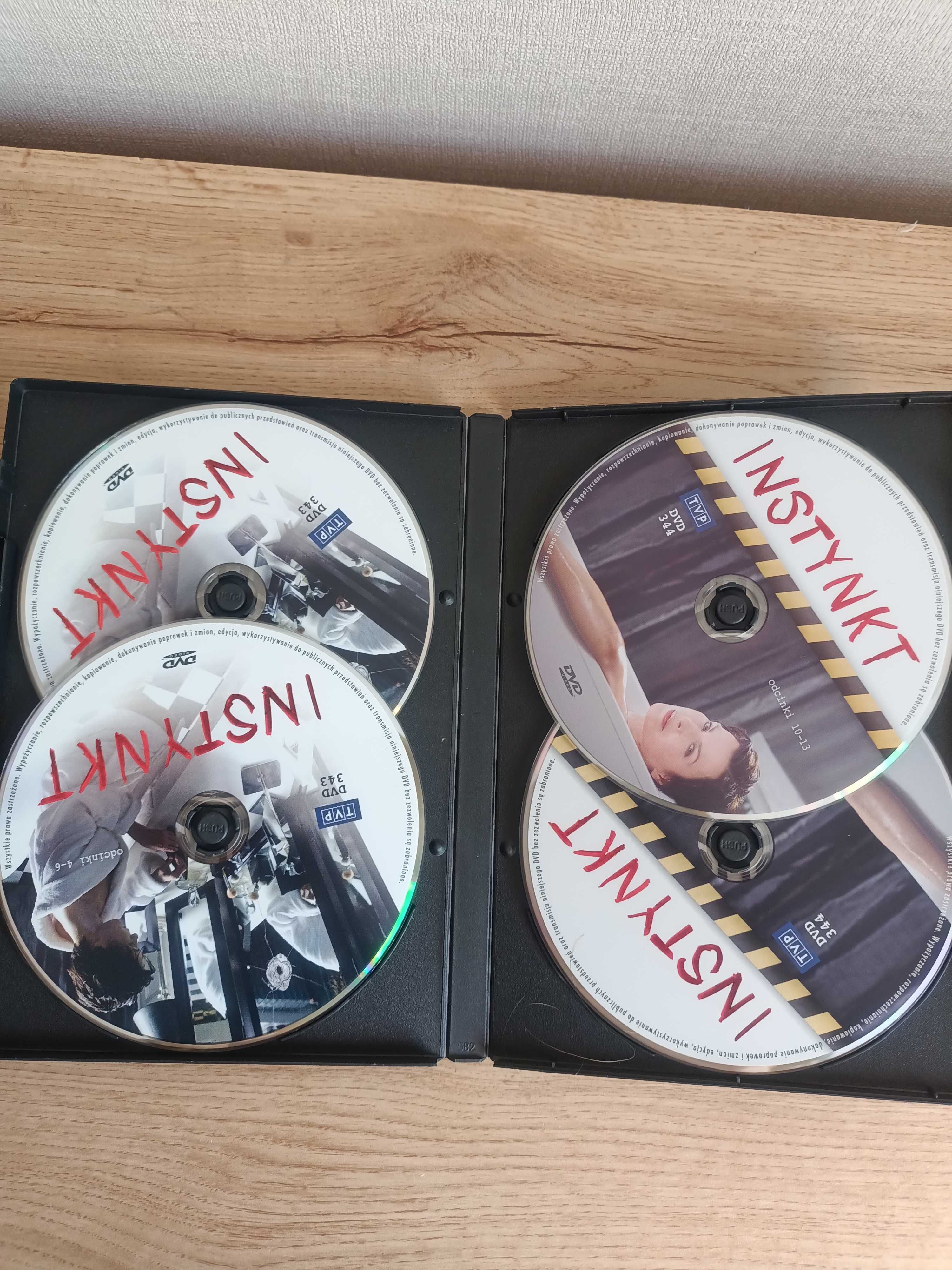 Instynkt 4DVD (2011) serial - Danuta Stenka, Patryk Vega