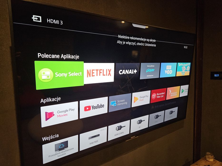 Telewizor Sony 65x8505c 3d