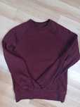 Bordowa bluza Massimo Dutti