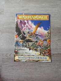 Booklet Warhammer Fantasy: The Battle of Maugthrond Pass. scenariusz