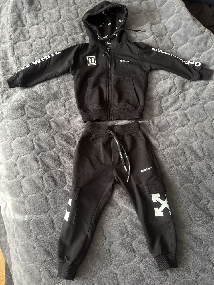Спортивний костюм 92р off-white