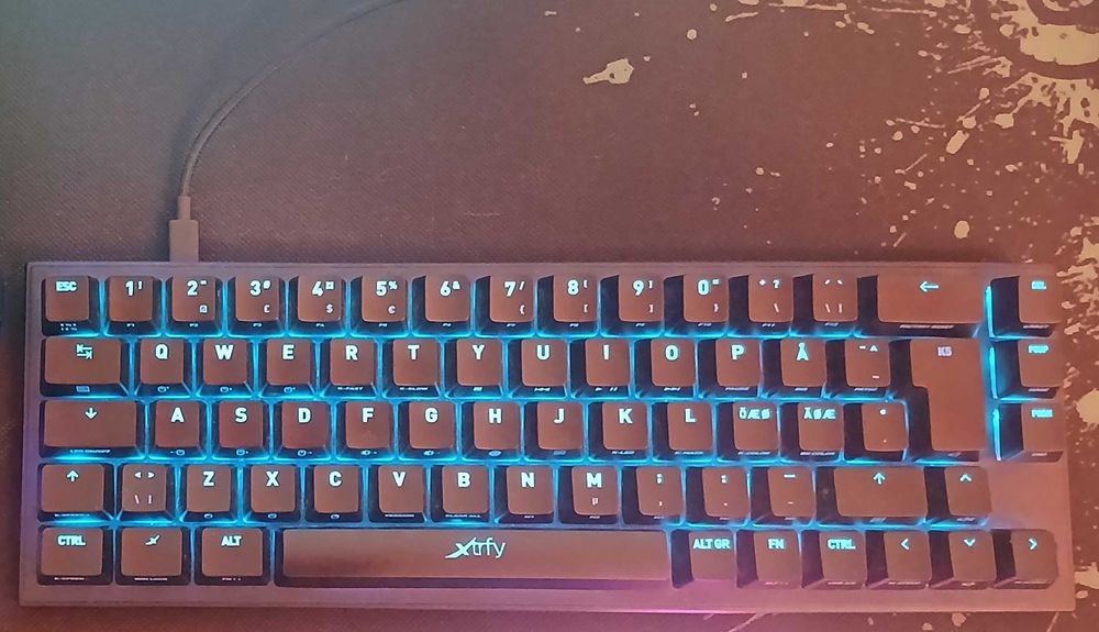 Клавіатура Xtrfy K5 RGB Compact Black Hotswap