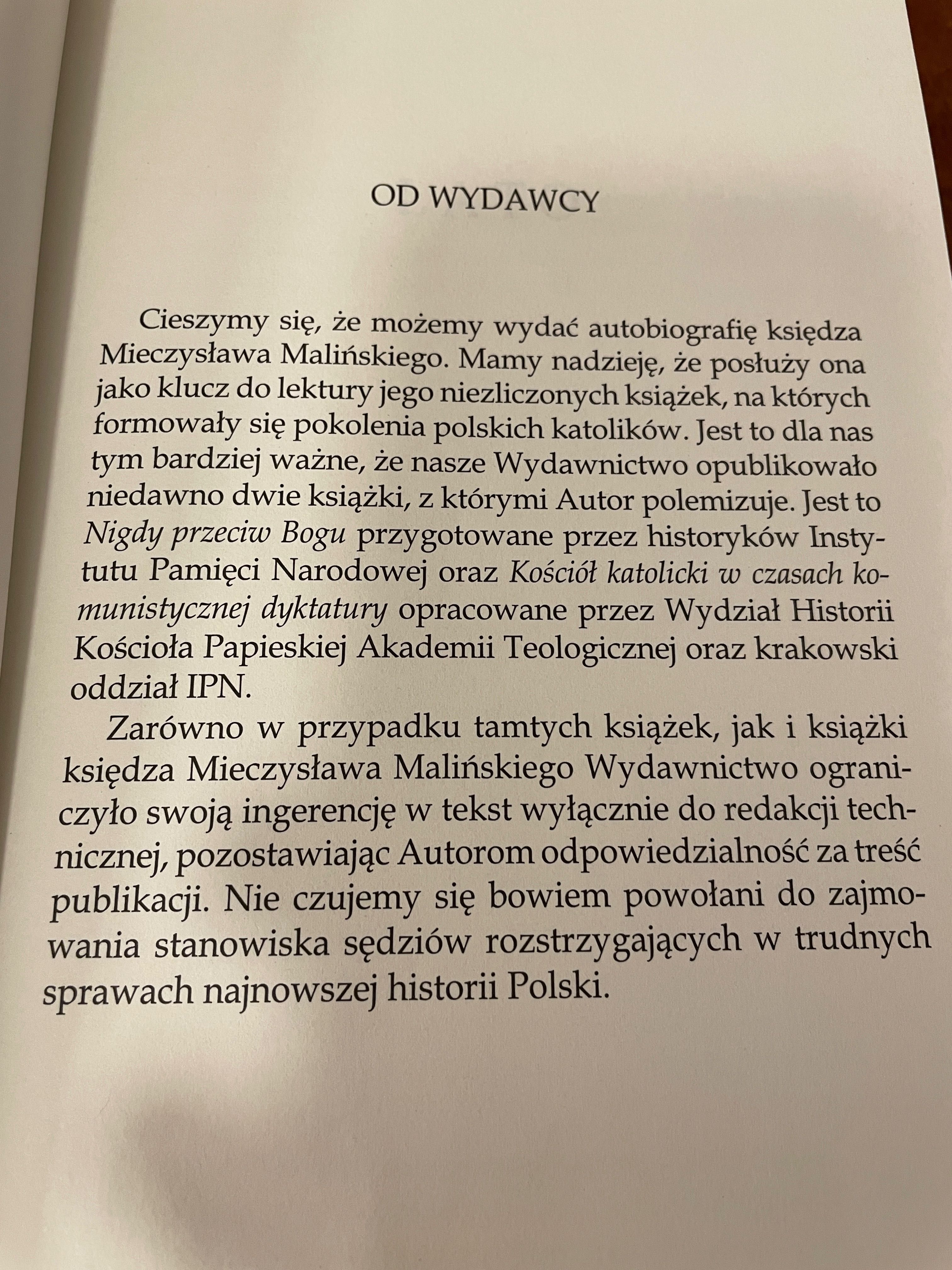 Ale miałem ciekawe życie. Ks. Mieczysław Maliński, +film DVD