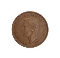 Stara moneta kolekcjonerska 1 pens penny 1938 Wielka Brytania