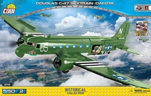 Cobi 5701 Douglas C-47 Skytrain Dakota HISTORICAL COLLECTION klocki