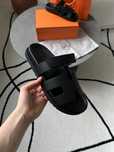 Klapki Hermes Chypre black