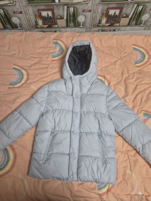 Пуховик мікропуховик куртка Zara XS 152
