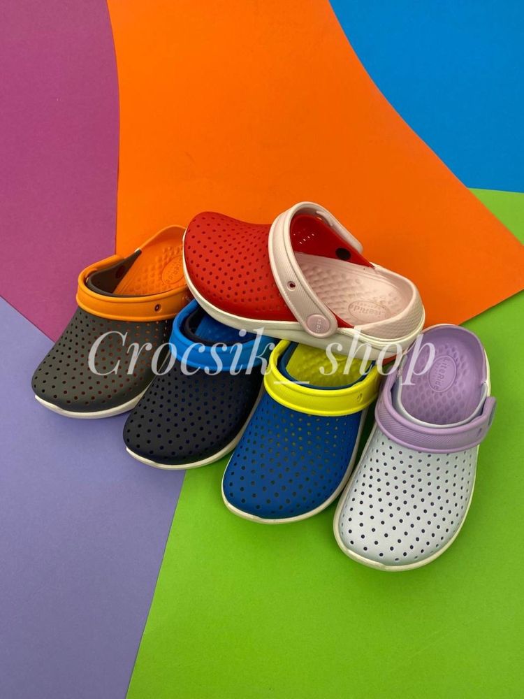 Дитячі крокси сабо crocs LiteRide