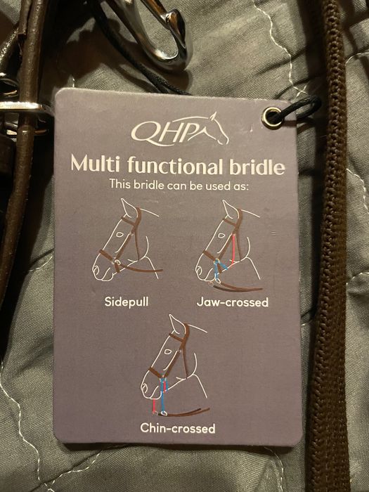 Ogłowie bezwędzidłowe QHP Full