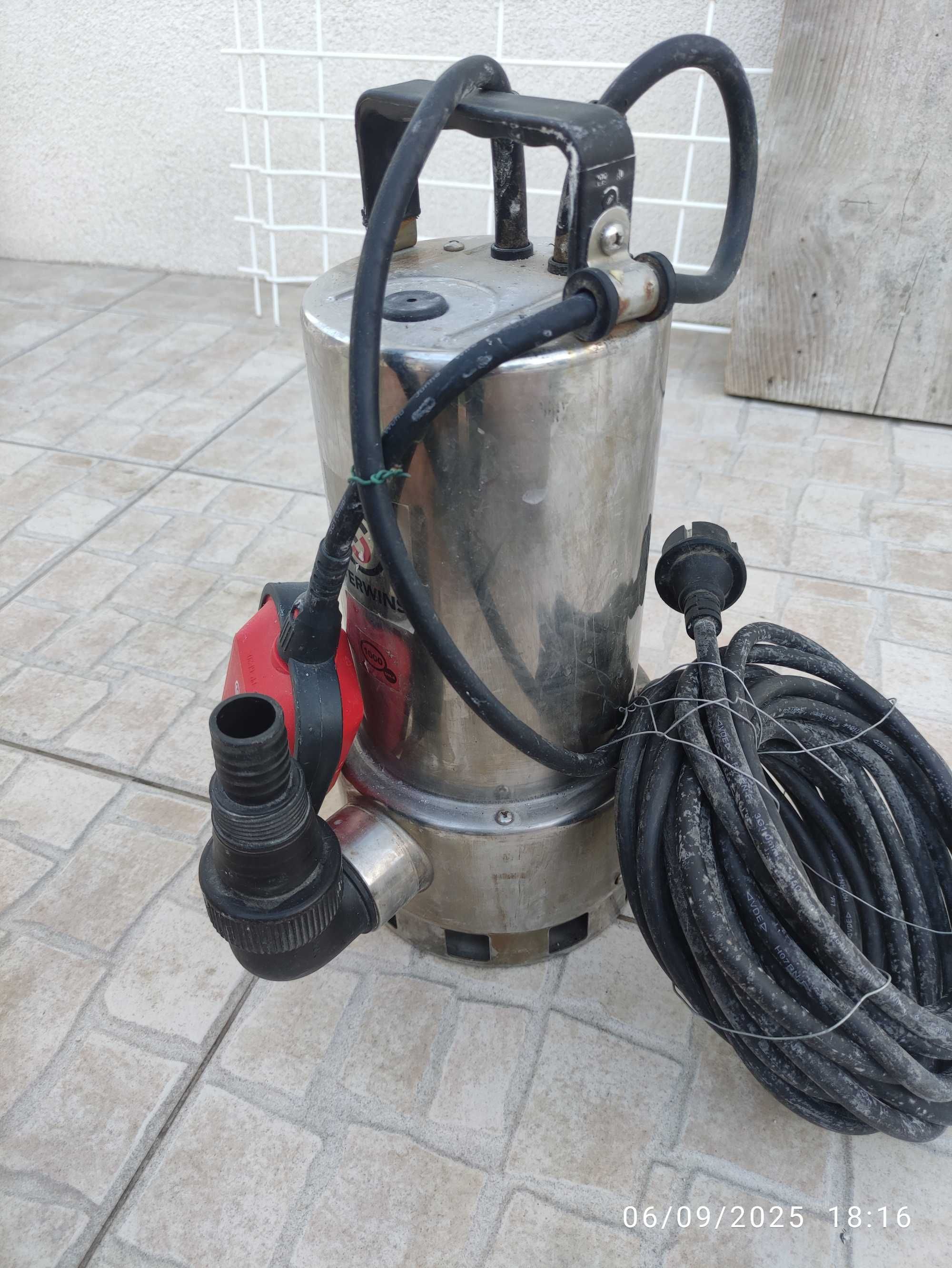 Bomba de agua poço