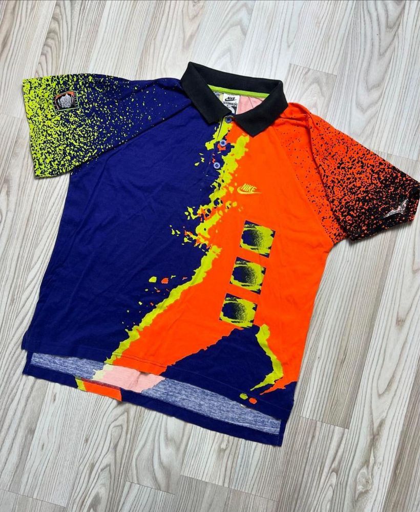 Polo Tennis Nike Challenge court Andre Agassi 1991tg.M