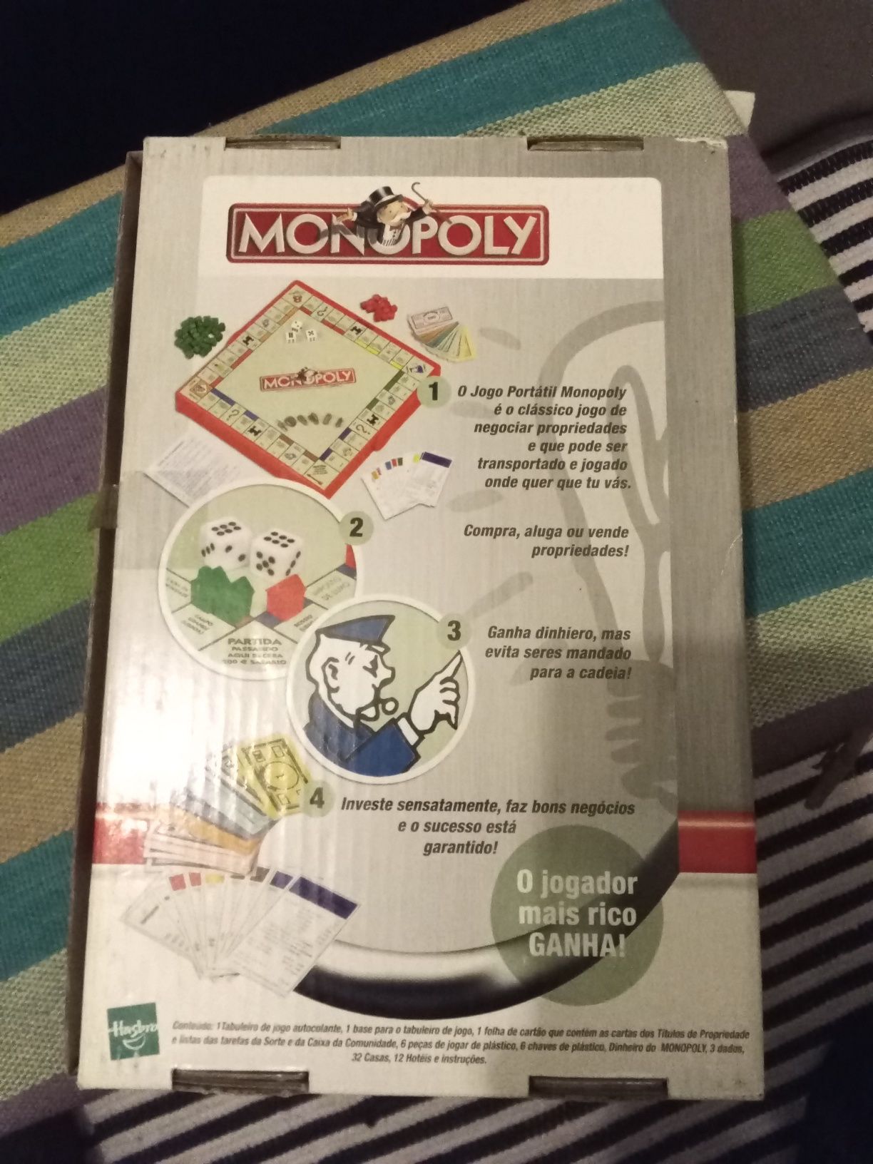 Monopoly jogo viagem