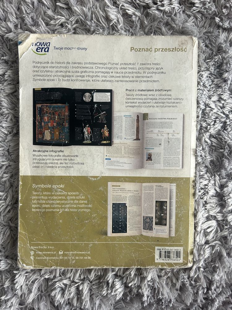 Poznać Przeszłość. Używany podręcznik do historii klasa 1.