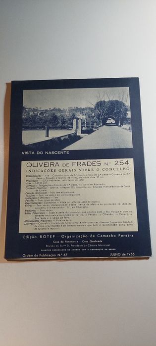 Oliveira de Frades - Roteiro ROTEP | Incluí Mapa Desdobrável