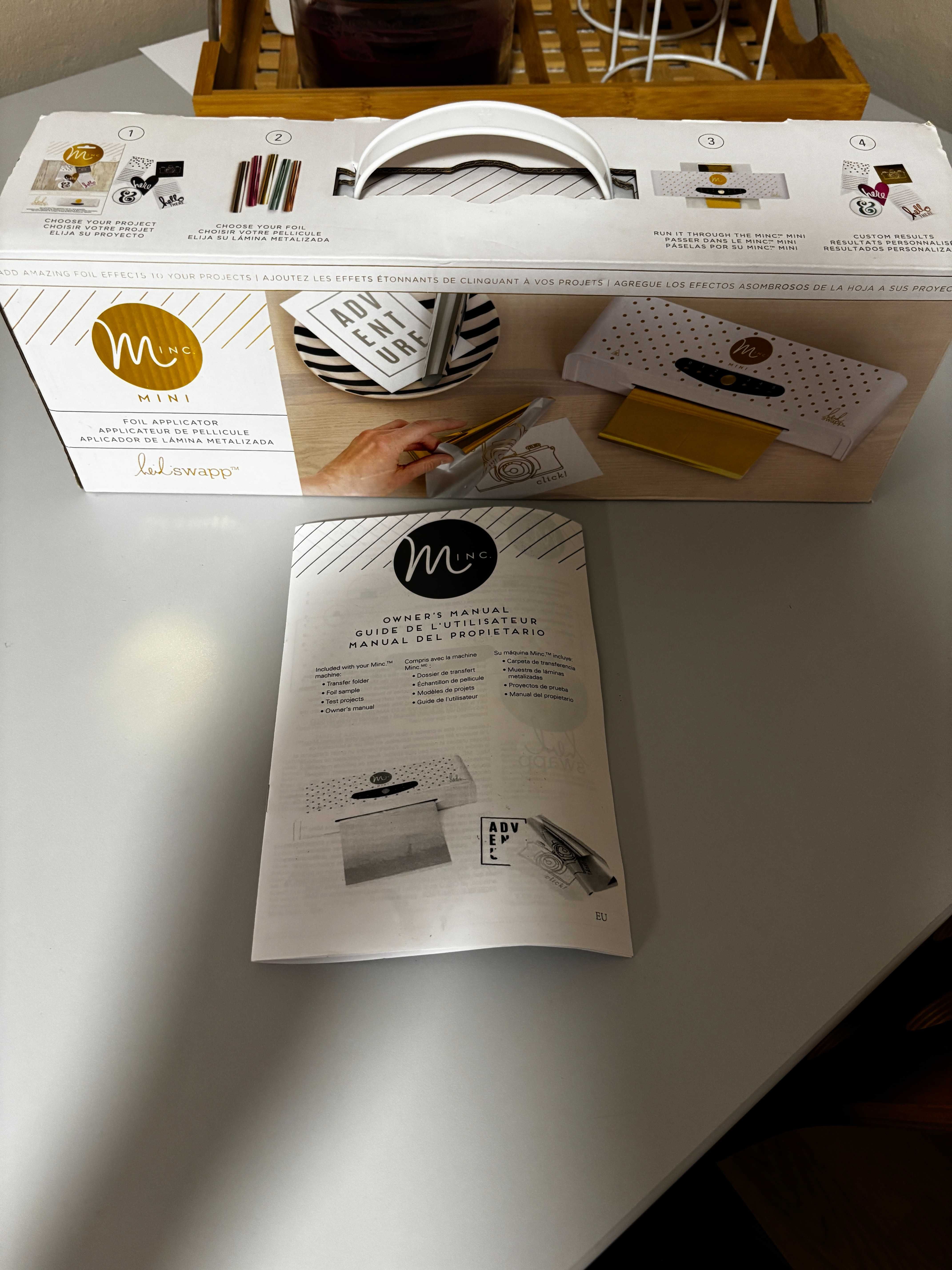 Minc laminator / aplikator do ZŁOCENIA FOLIĄ